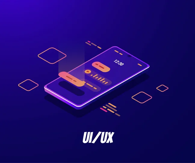 Design workspace showing wireframes, color palettes, and user interface mockups
